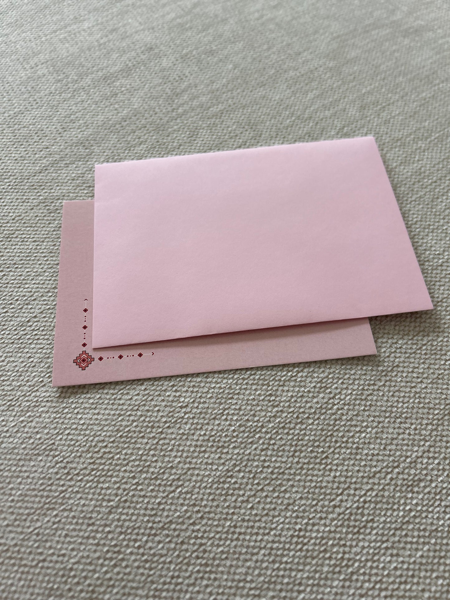 Babykarte ‘Hoş Geldin’ Rosa
