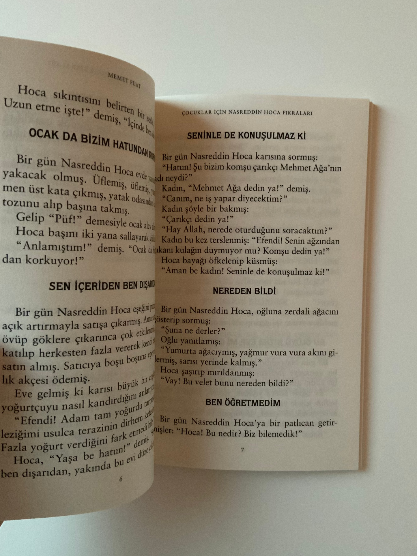 Çocuklar için Nasreddin Hoca Fıkraları – Kısaltılmış Metin